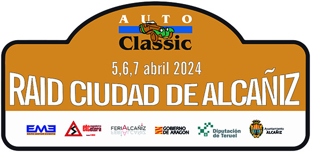 Raid AutoClassic Alcañiz Poster 2024